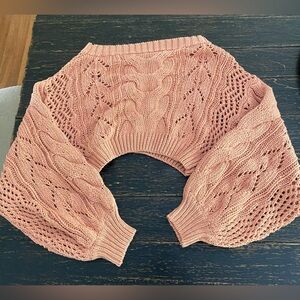 Hyfve cropped chunky sweater